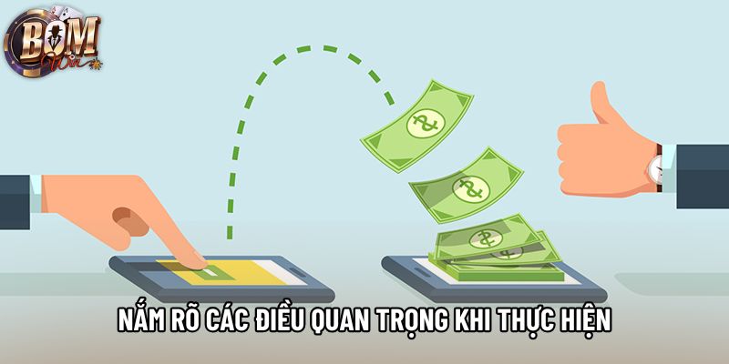 Nắm rõ các điều quan trọng khi thực hiện Nắm rõ các điều quan trọng khi thực hiện